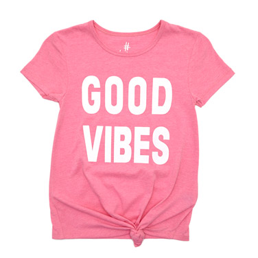 Older Girls Good Vibes T-Shirt